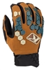 Klim Dakar Golden-Brown Petrol Gloves