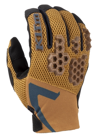 Klim Mojave Golden Brown-Petrol Gloves