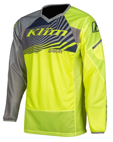 Klim Dakar Jersey Gray Vivid Yellow