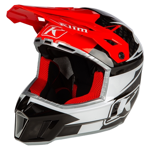 Klim F3 Carbon Pro Off-Road Helmet ECE Striker RedRock