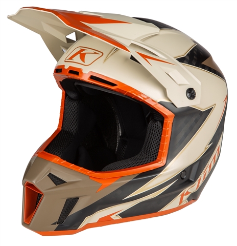 Klim F3 Carbon Off-Road Helmet ECE Lightning Peyote